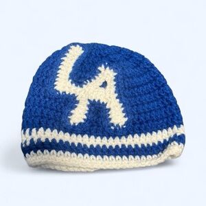 La dodgers  Kids Crochet Beanie